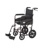 Companion Transport Chair with Fold Down Backrest by Rhythm Healthcare