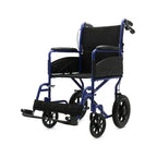Companion Transport Chair with Fold Down Backrest by Rhythm Healthcare
