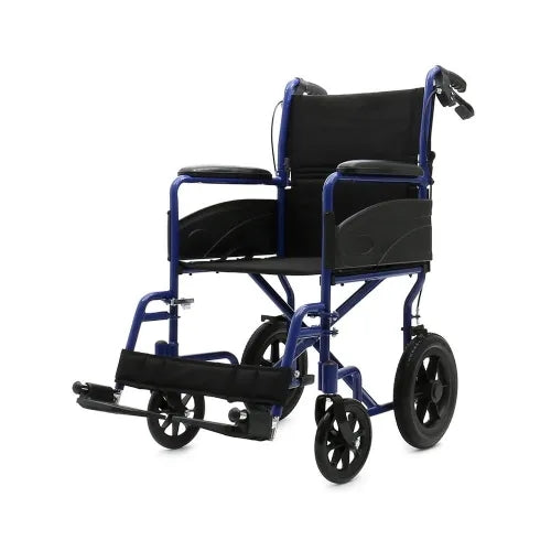 Companion Transport Chair with Fold Down Backrest by Rhythm Healthcare