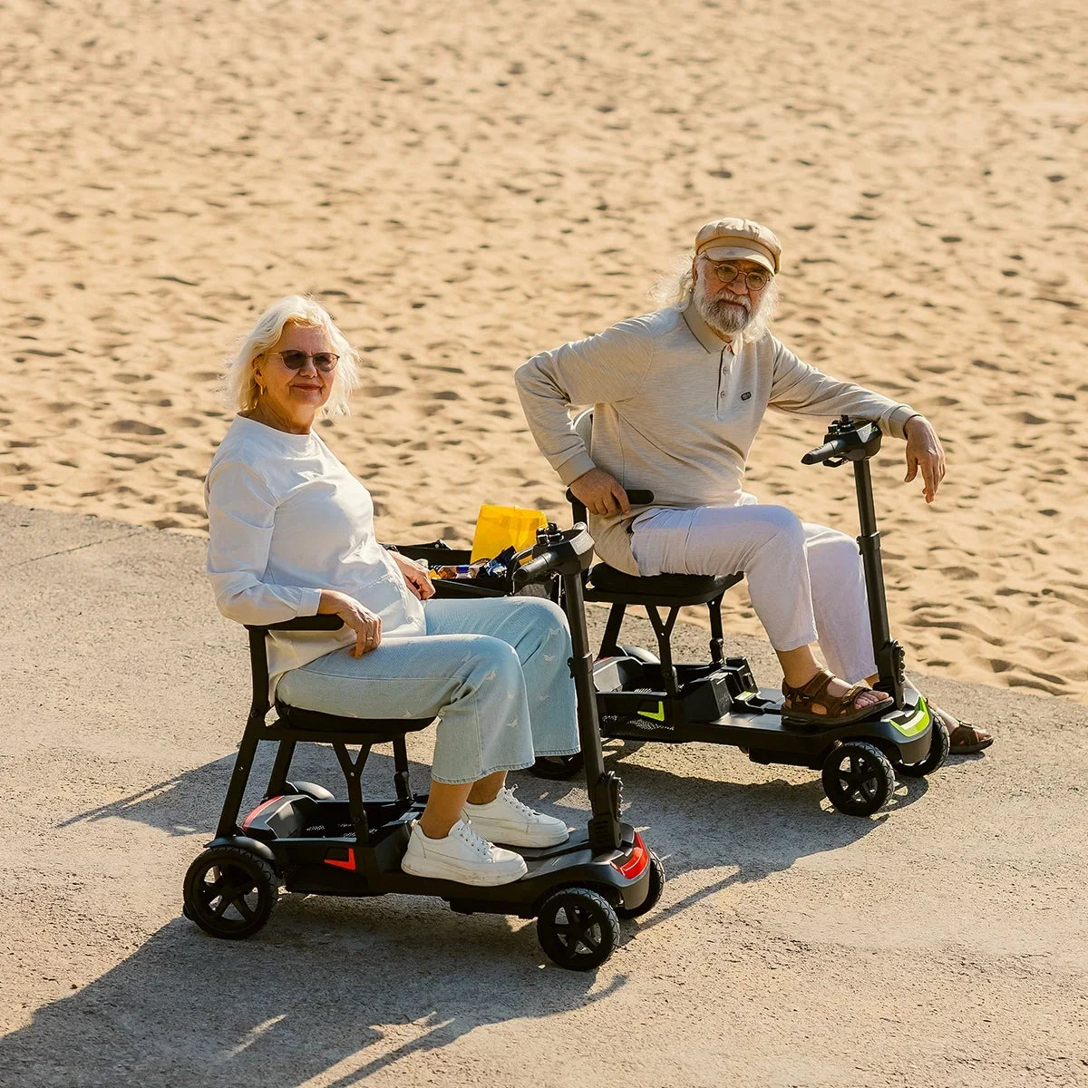 SCOOTNGO LITE Auto-Fold Travel Mobility Scooter — Dual Lithium Batteries