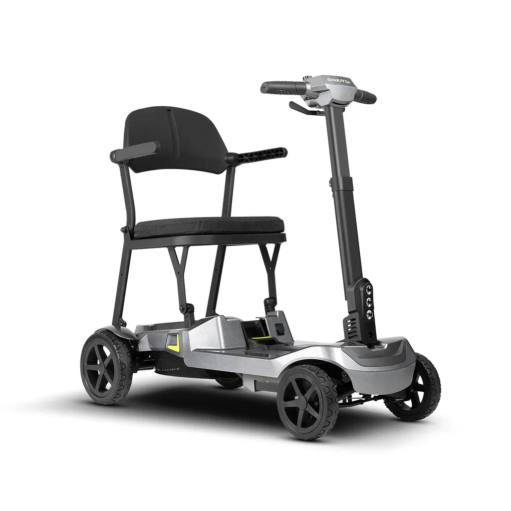 SCOOTNGO LITE Auto-Fold Travel Mobility Scooter — Dual Lithium Batteries