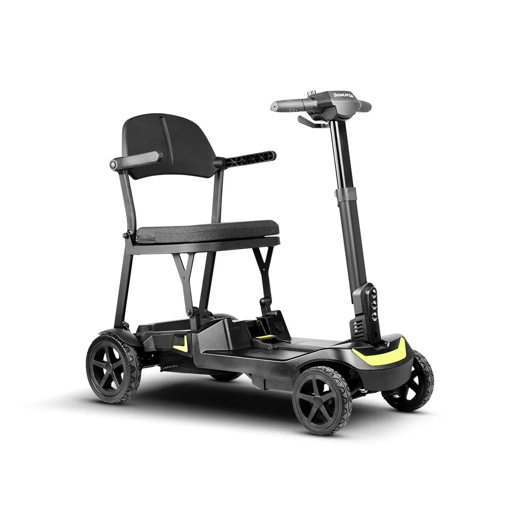 SCOOTNGO LITE Auto-Fold Travel Mobility Scooter — Dual Lithium Batteries