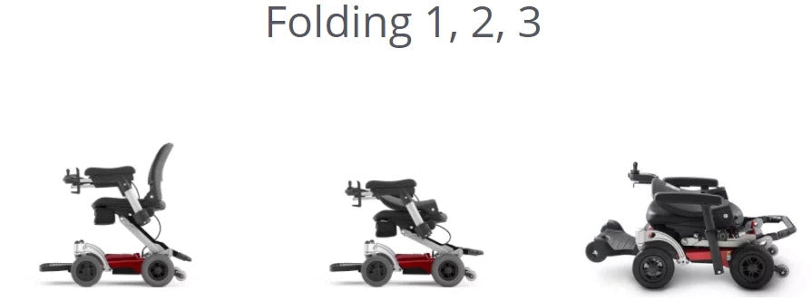 FreeRider Luggie Chair Foldable Power Chair