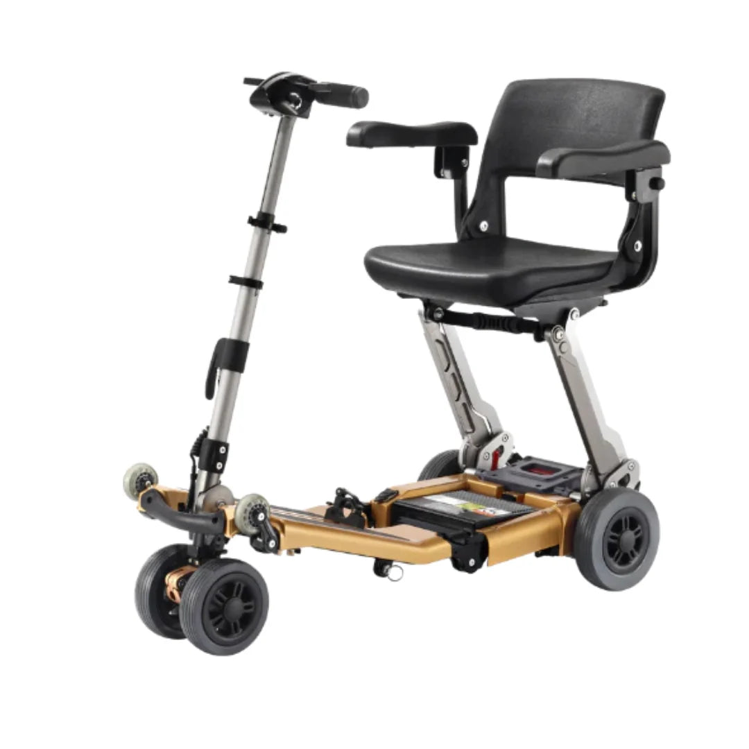 Luggie Elite Golden Folding Mobility Scooter