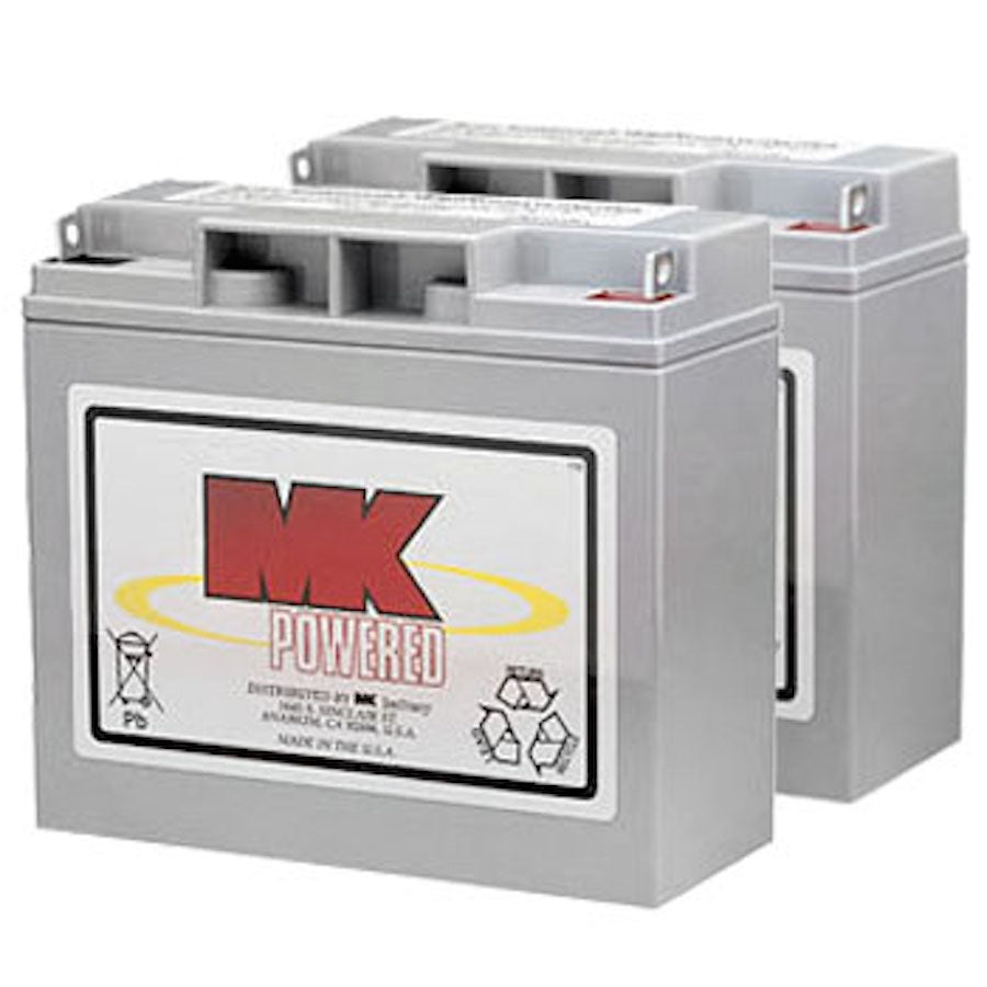 MK Battery - 12V 18AH Sealed Lead Acid (2) Batteries