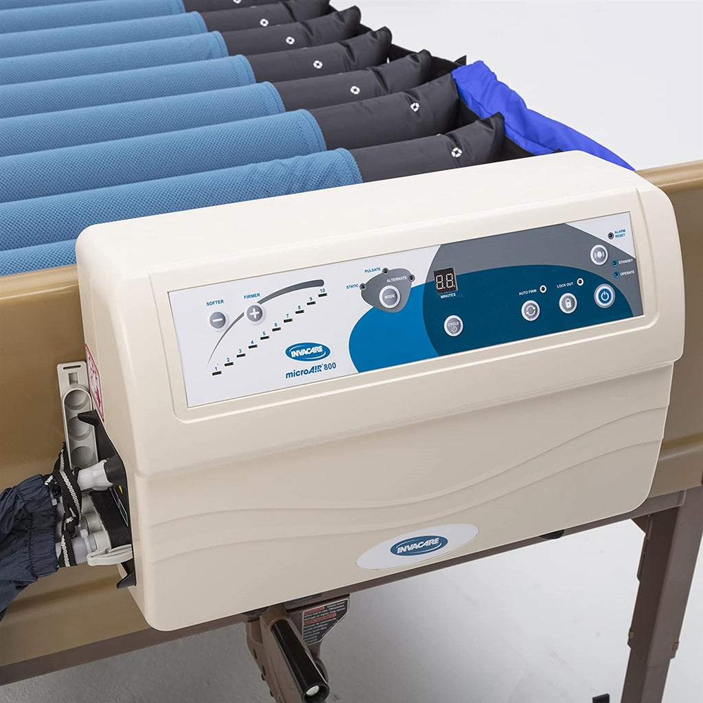 Invacare microAIR MA800 Alternating Pressure Pulsation True Low Air Loss Mattress with Pump