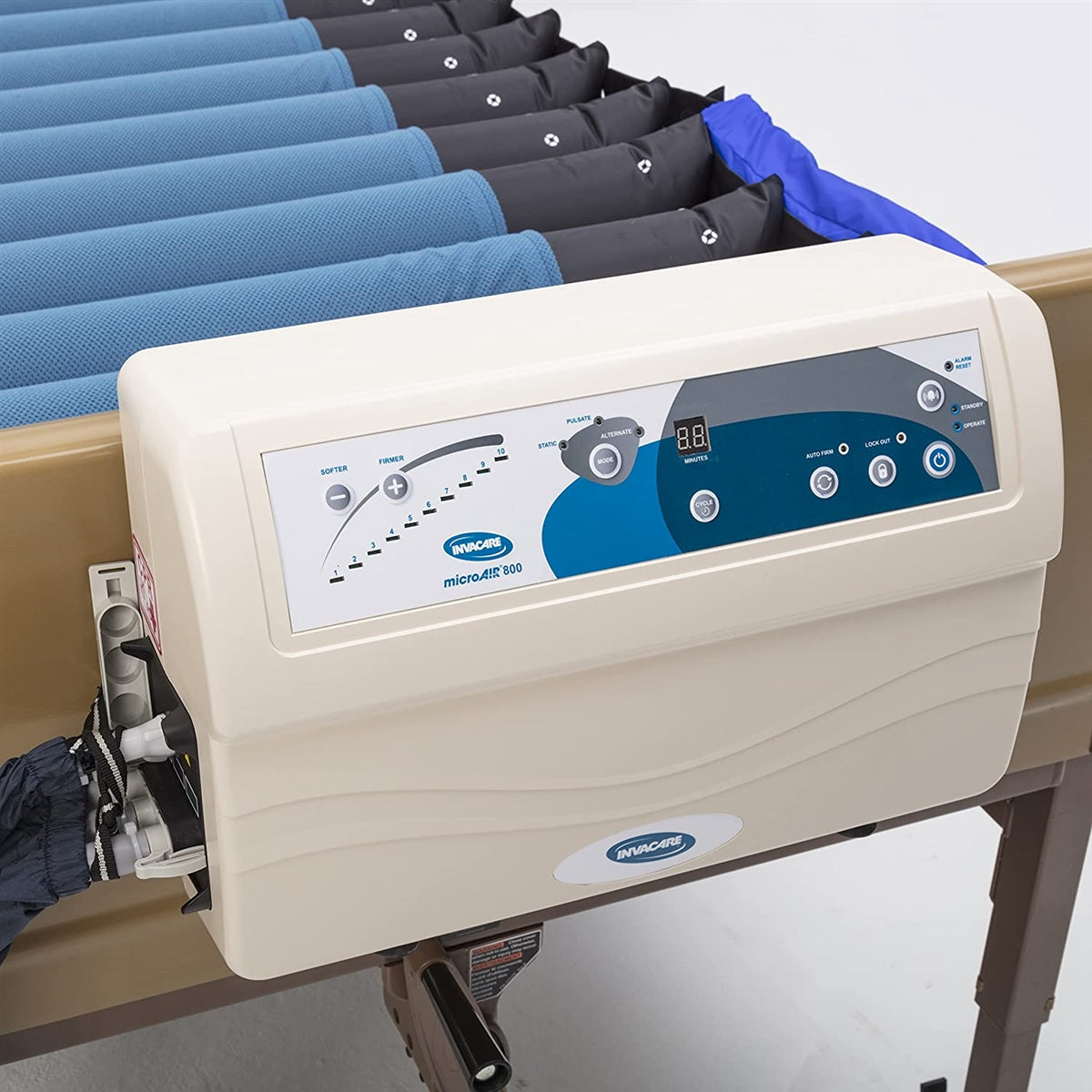 Invacare microAIR MA800 Alternating Pressure Pulsation True Low Air Loss Mattress with Pump