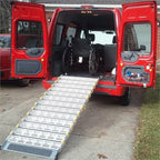 Roll-A-Ramp Manual Van Bi-Fold Ramp System