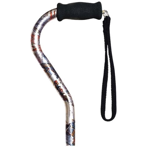 Alex Orthopedic Offset Adjustable Aluminum Cane