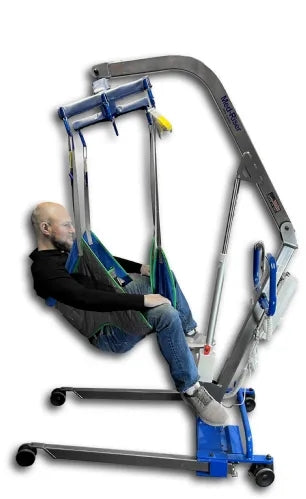 Med-Riser Bariatric Electric Patient Hoist Lift with 6-Point Cradle