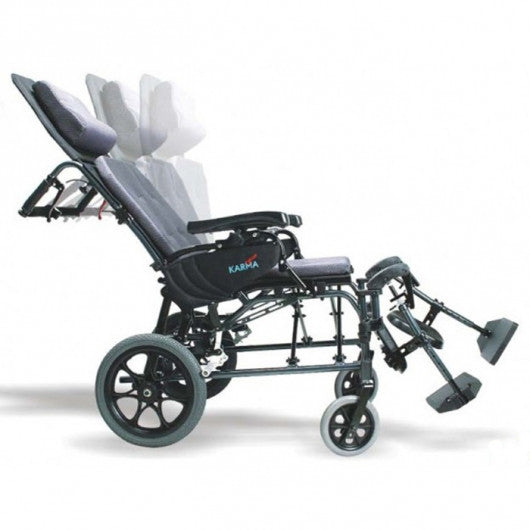 Karman Healthcare V-Seat Ultimate Luxury Reclining Wheelchair