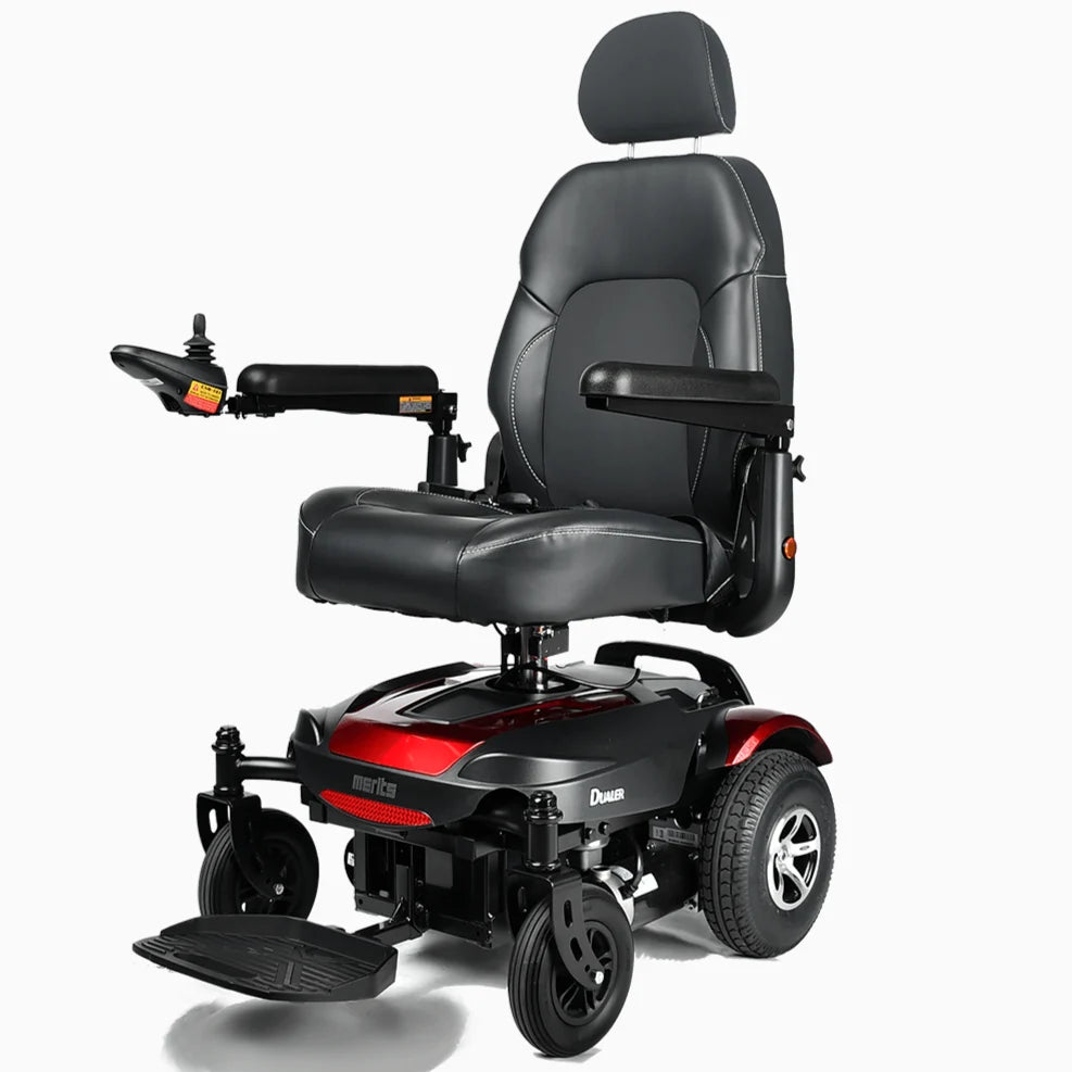 Merits Health Dualer Compact FWD/RWD Electric Power Wheelchair P312
