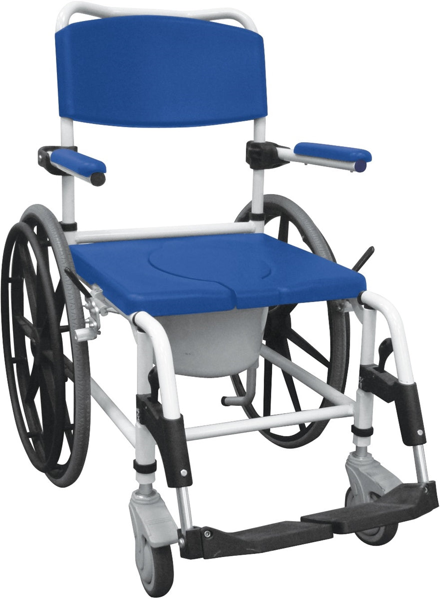 Drive Aluminum Rehab Shower Commode Chair