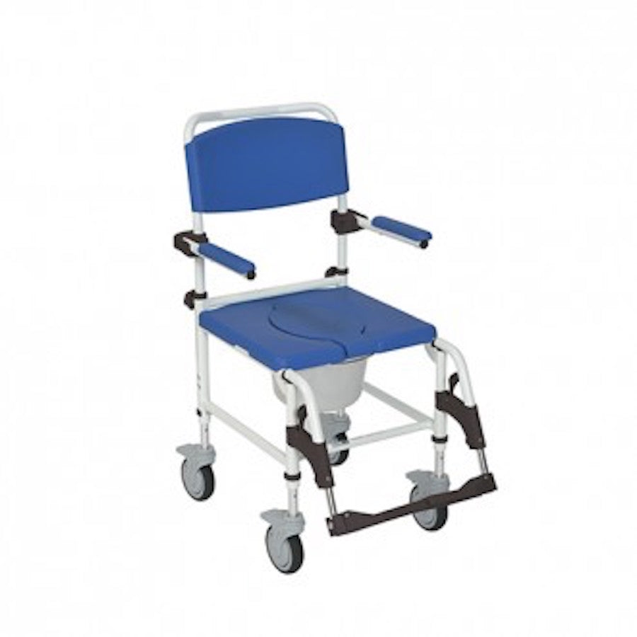 Drive Aluminum Rehab Shower Commode Chair