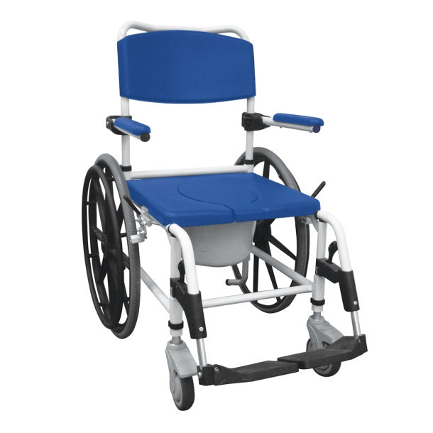 Drive Aluminum Rehab Shower Commode Chair