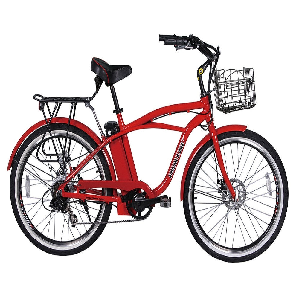 X-Treme Newport 24 Volt Beach Cruiser Electric Bicycle