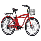 X-Treme Newport 24 Volt Beach Cruiser Electric Bicycle