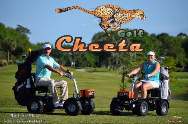 CheetaGolf Street Ninja Single Rider Electric Golf Cart