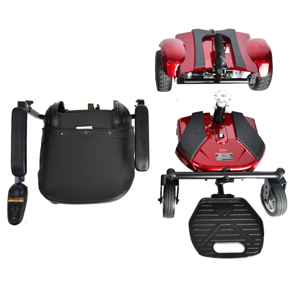 Merits Health P321 EZ-GO Portable Power Wheelchair