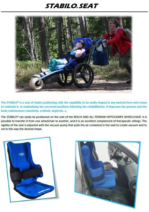 Hippocampe Beach and All-terrain Wheelchair