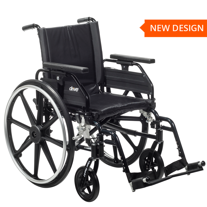 Drive Medical Viper Plus GT Lightweight Wheelchair