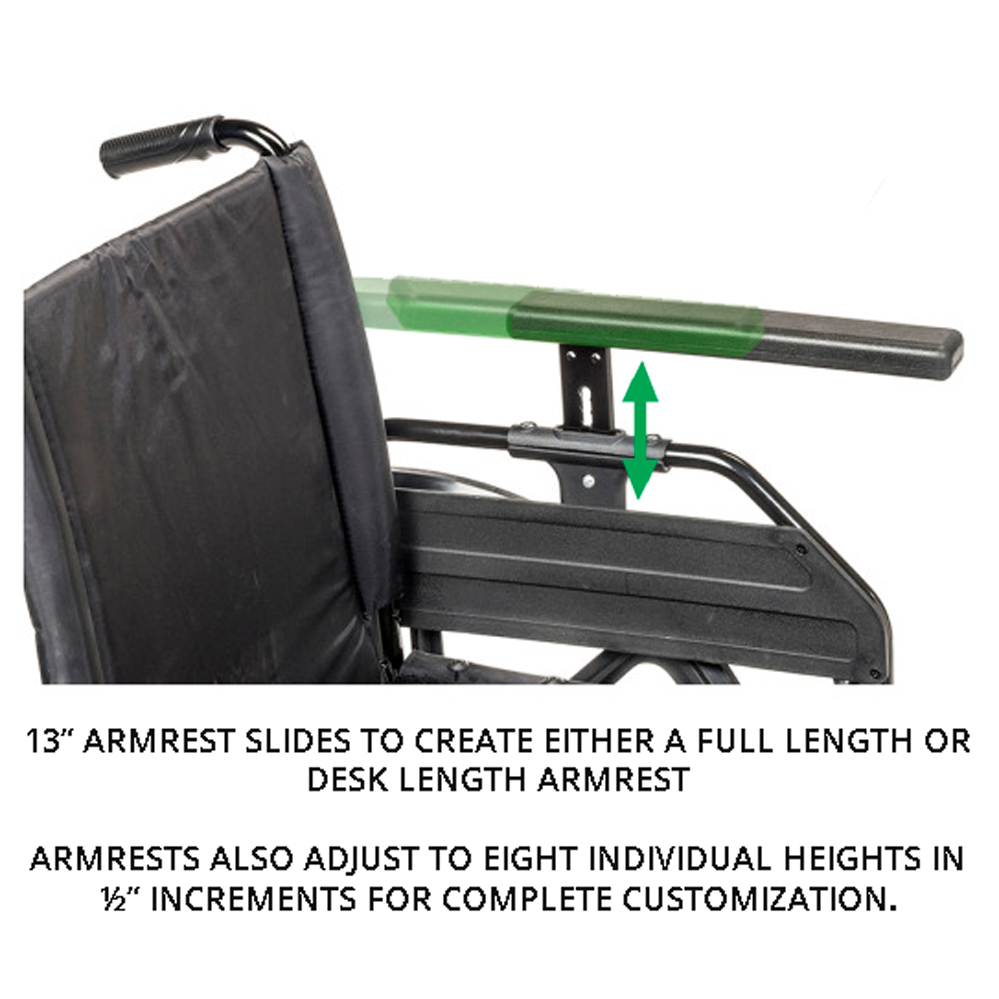 Drive Medical Viper Plus GT Lightweight Wheelchair