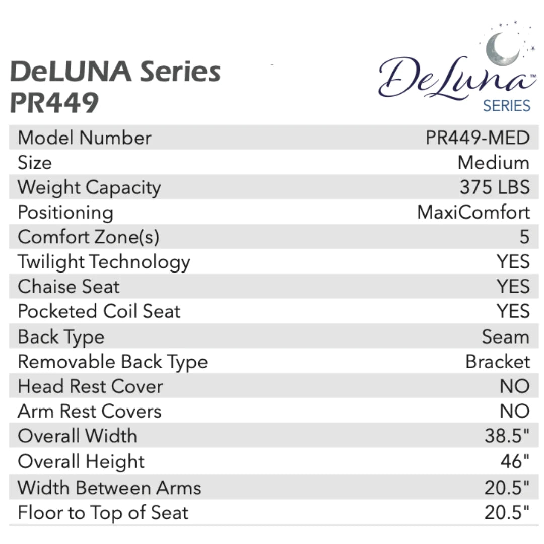 Golden Titan PR-449 with Twilight Lift Chair