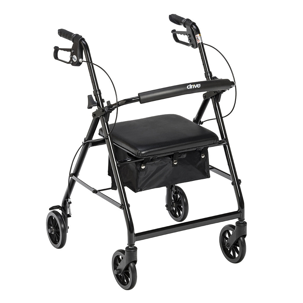 Drive Lightweight Aluminum Rollator, 6" Wheels
