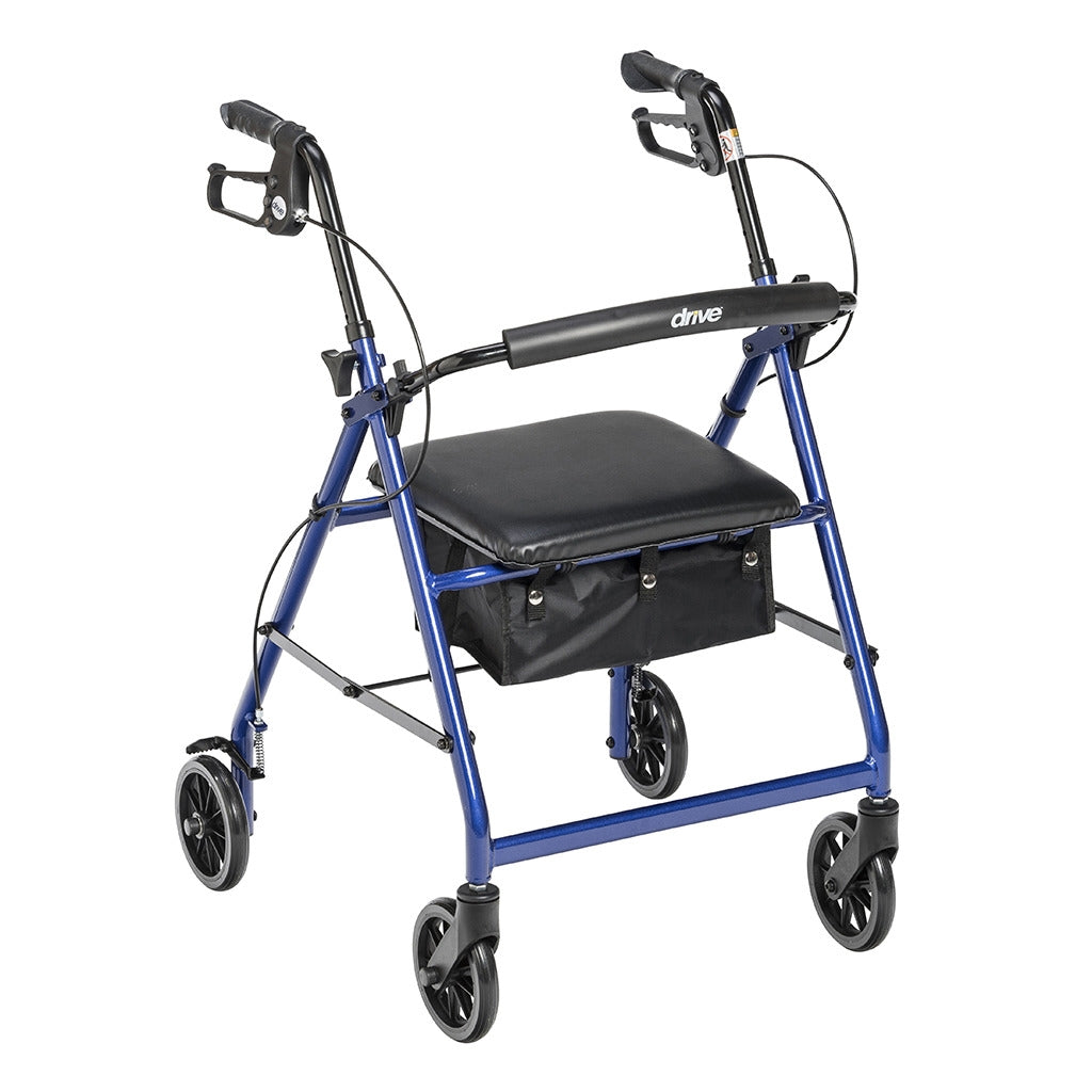 Drive Lightweight Aluminum Rollator, 6" Wheels