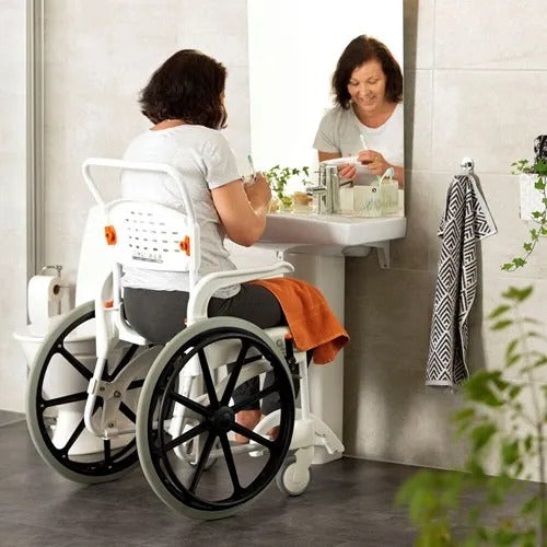 Etac Clean Self-Propelled Wheelchair Shower/Commode