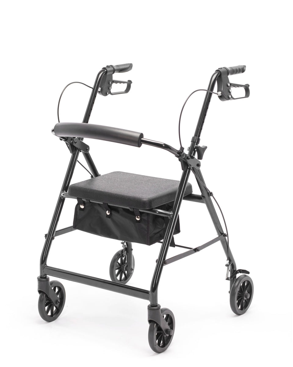 Protekt Lightweight Aluminum Four-Wheel Rollator