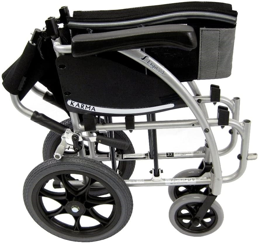 Karman S-Ergo 115-TP Folding Transport Wheelchair