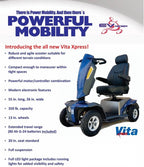 Ev Rider S12E Vita Xpress 4 Wheel Power Scooter