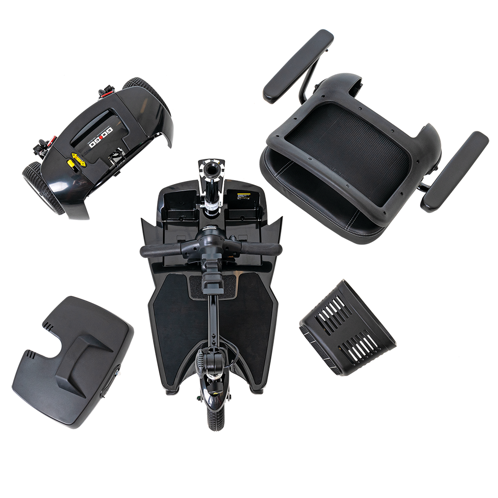 Pride Go-Go Ultra X 3-Wheel Travel Scooter