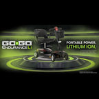 Pride Go-Go Endurance Li, Long Range Mobility Scooter