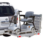 Rage Deluxe Aluminum Folding Scooter, Wheelchair Carrier - 500 lb Capacity