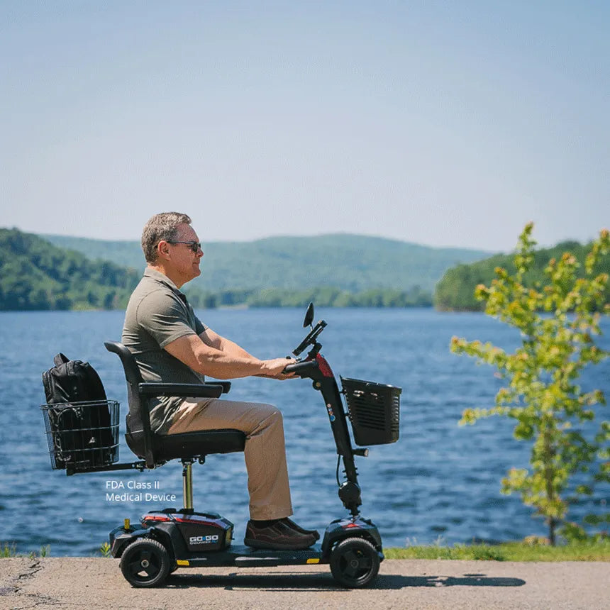 Pride Go Go Endurance AL+ 4-Wheel Scooter SC54ALX