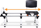 ShowerGlyde SG2 Sliding Transfer Bench - Fits Over Toilet