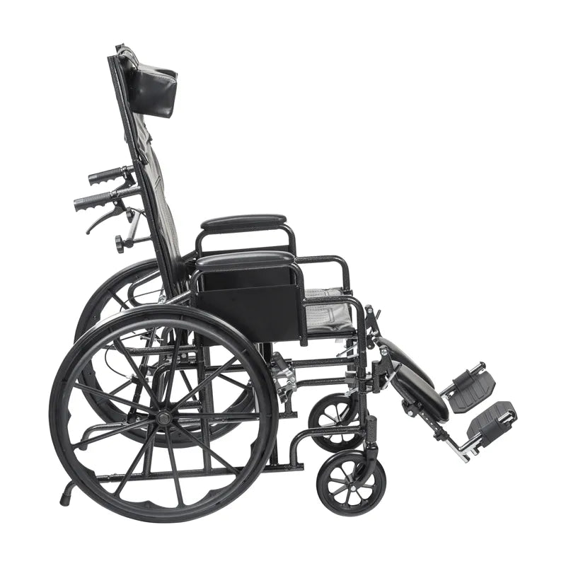 Drive Medical Silver Sport Reclining Wheelchair