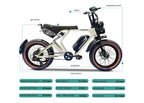 Emojo Streetrod 20Ah Long-Range, Wide Tire Ebike