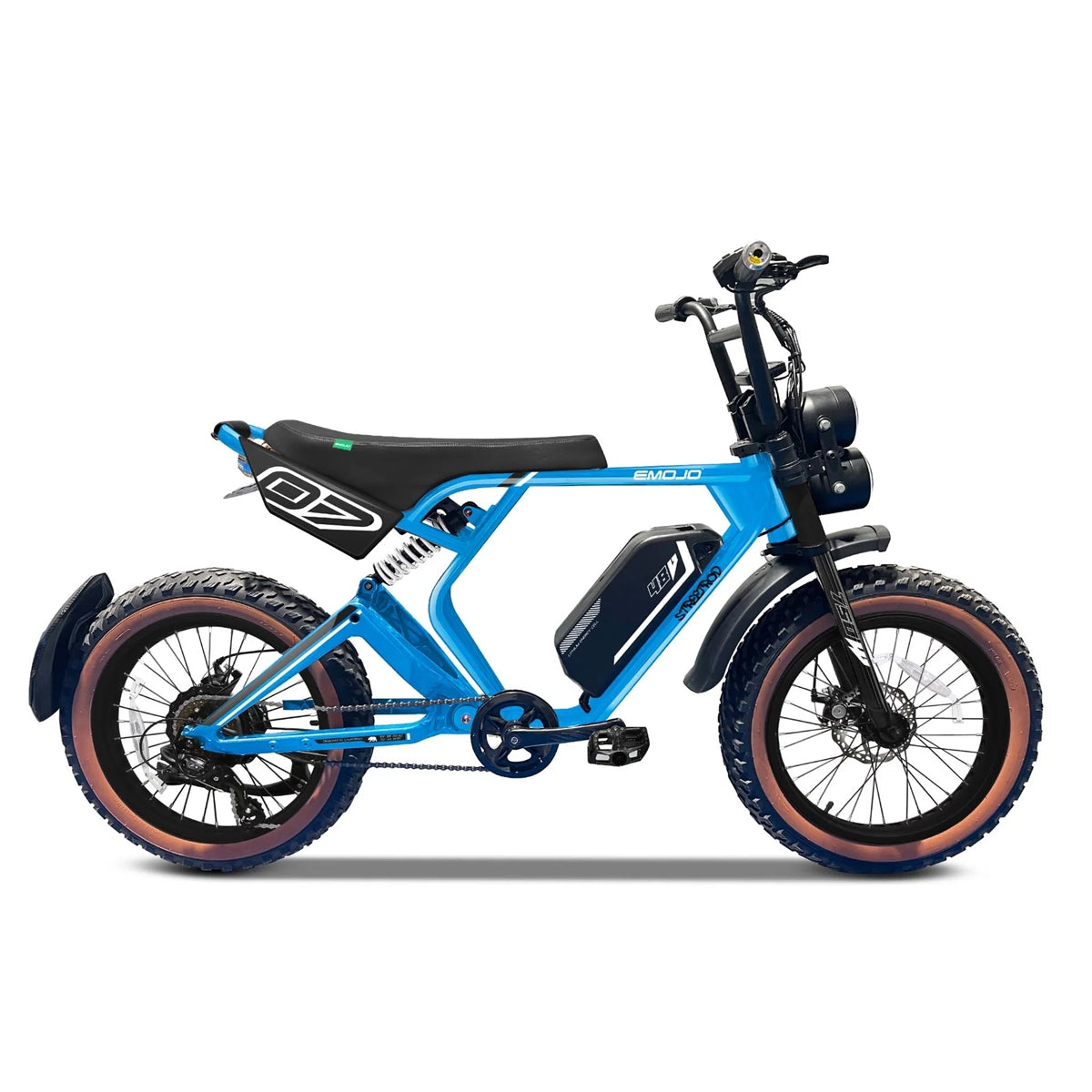 Emojo Streetrod 20Ah Long-Range, Wide Tire Ebike