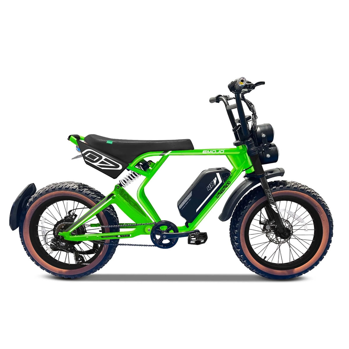 Emojo Streetrod 20Ah Long-Range, Wide Tire Ebike