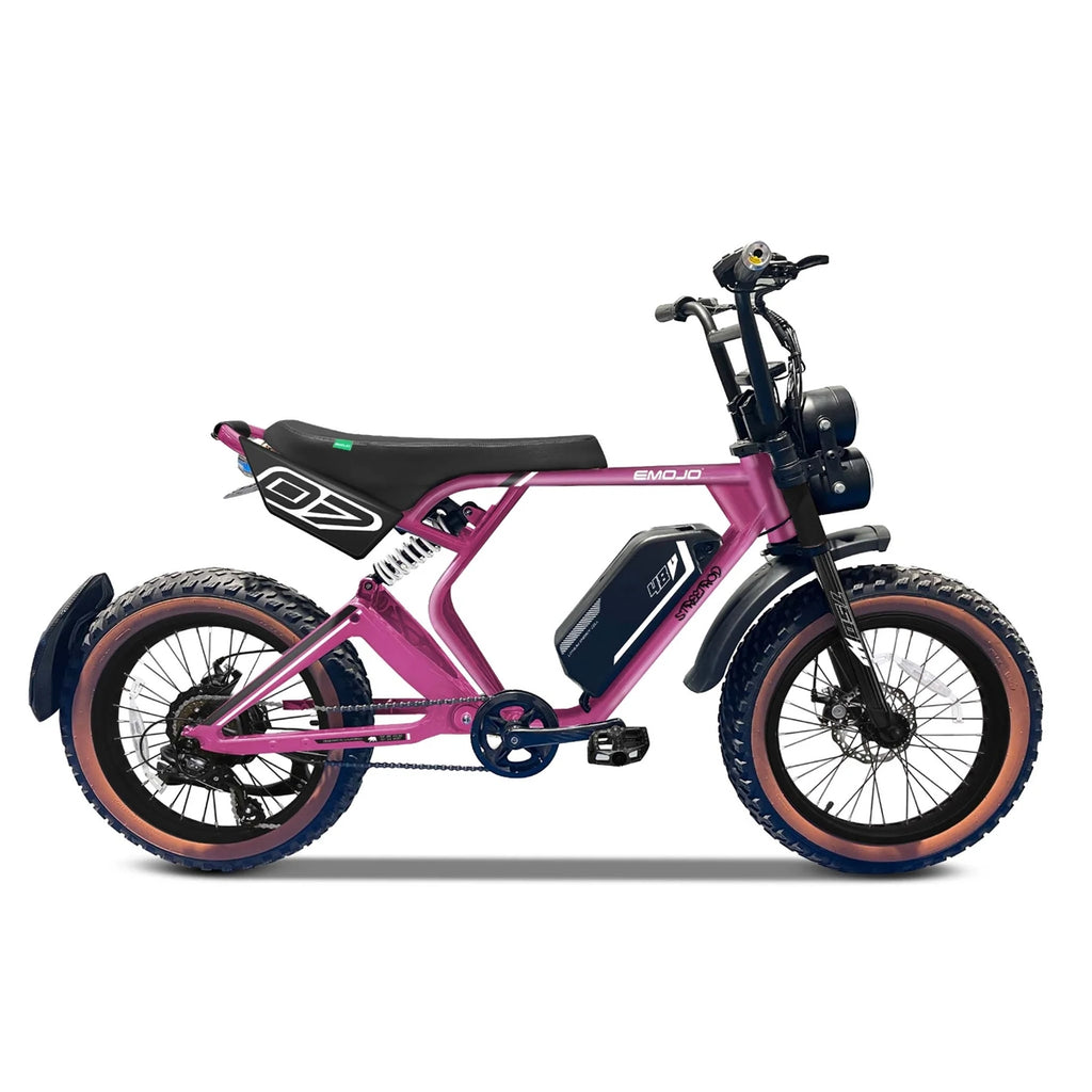 Emojo Streetrod 20Ah Long-Range, Wide Tire Ebike