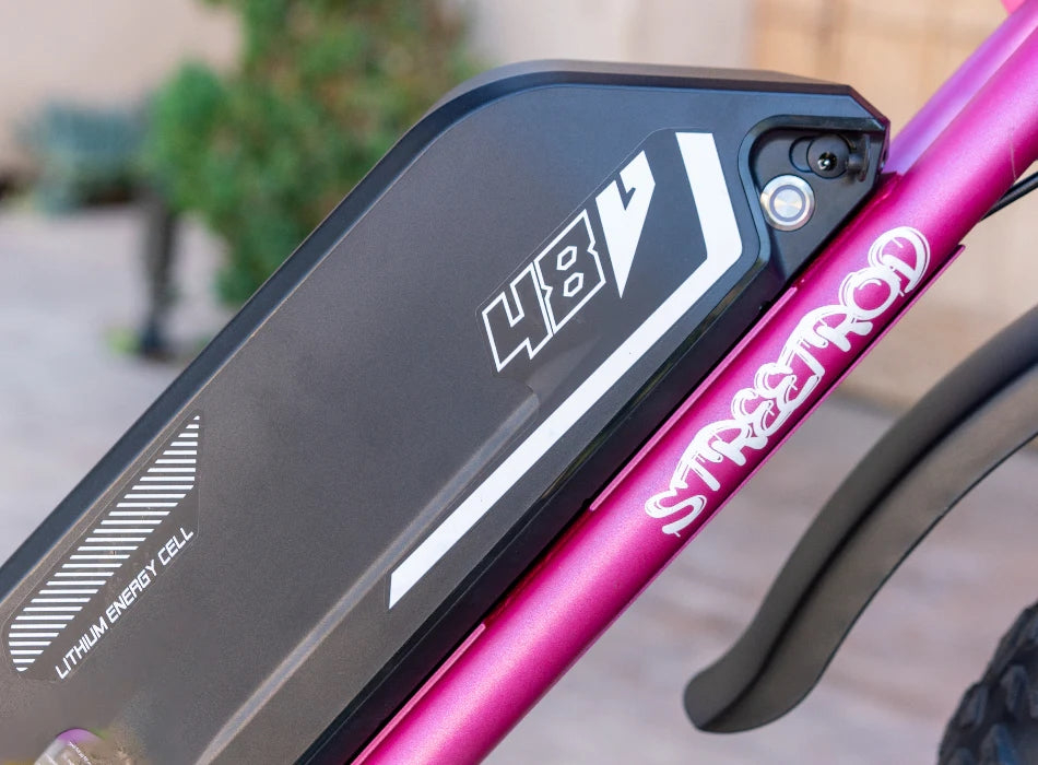 Emojo Streetrod 20Ah Long-Range, Wide Tire Ebike