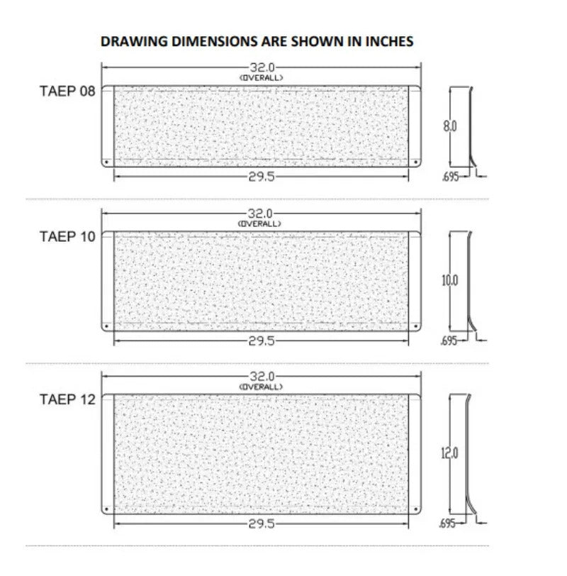 EZ Access TRANSITIONS Angled Entry Plate Ramp