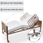 Invacare 5310IVC Semi Electric Hospital Bed Package