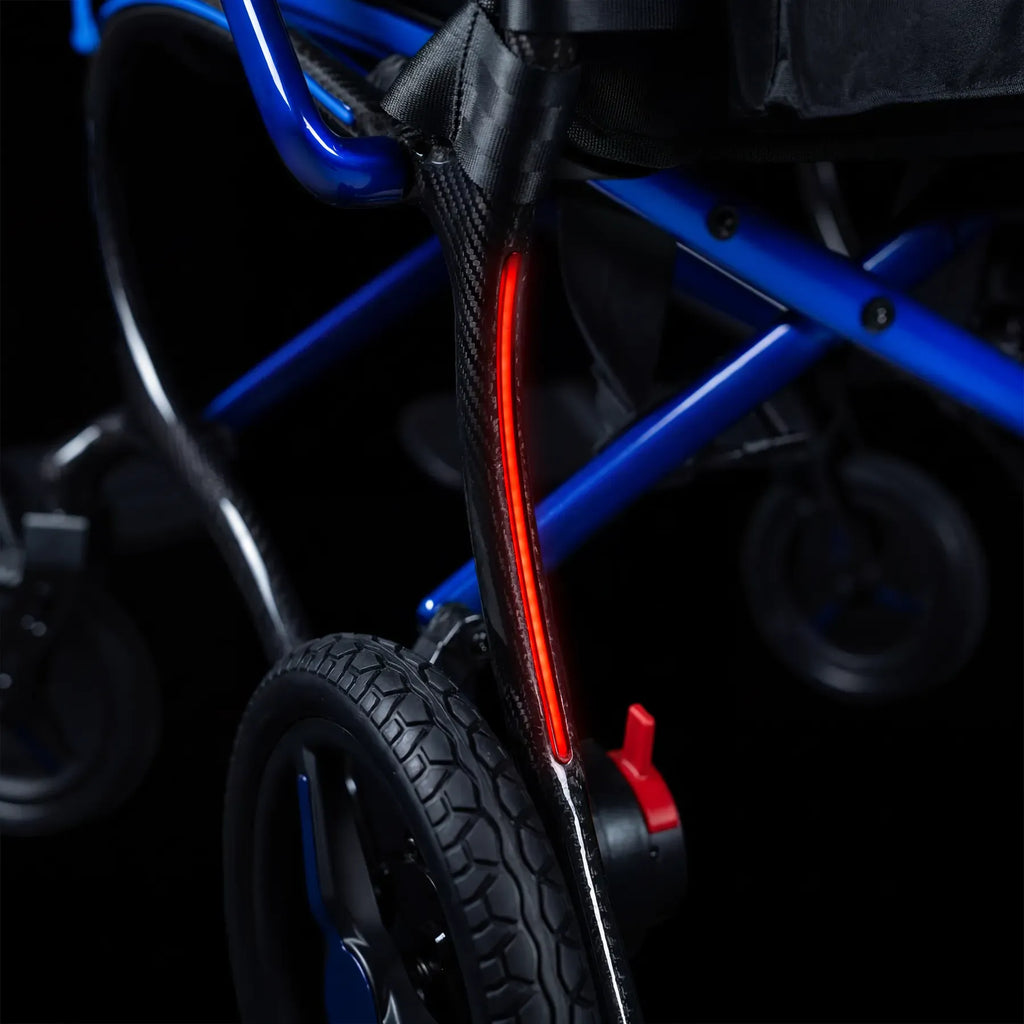 Forcemech Ultralite G20 PRO Carbon Fiber Folding Power Wheelchair 26lbs