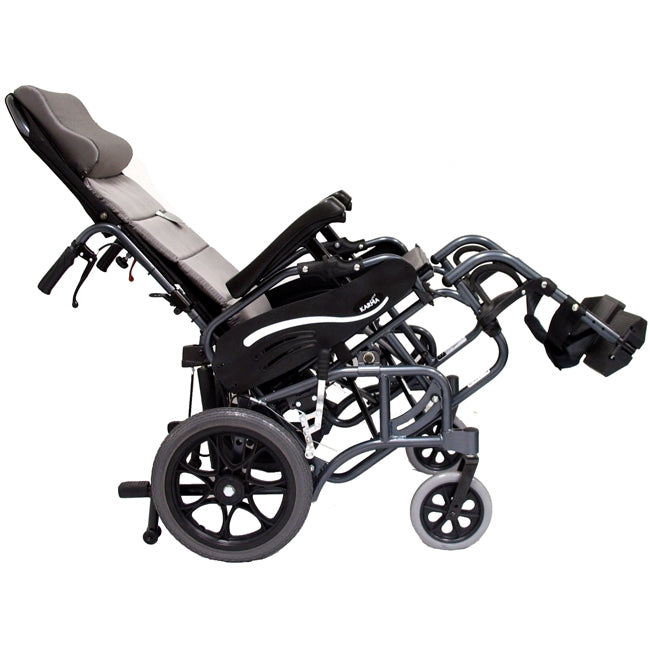 Karman Healthcare Tilt-in-Space Foldable Transport Wheelchair