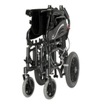 Karman Healthcare Tilt-in-Space Foldable Transport Wheelchair