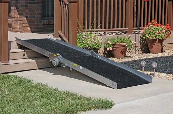 Wheel-A-Bout Portable Single Fold Wheelchair and Scooter Ramp by PVI